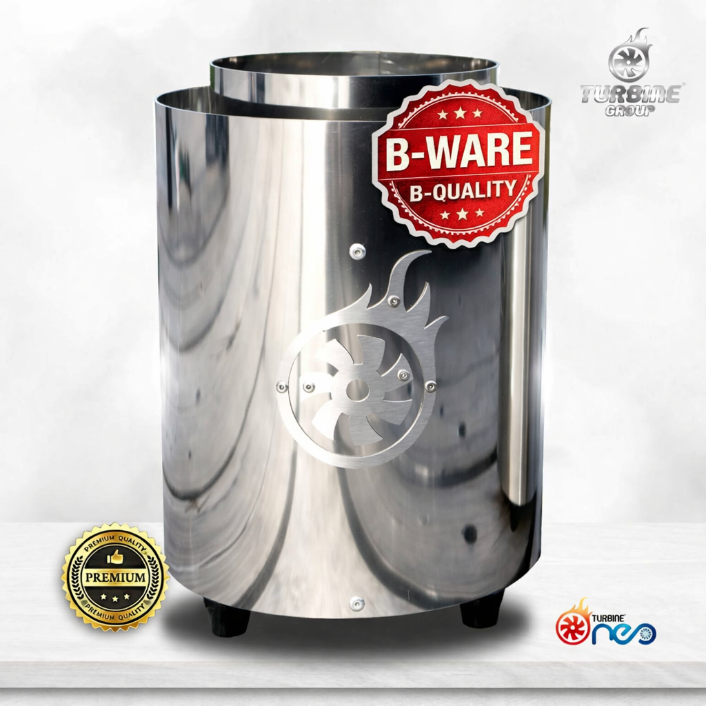 Turbine Neo Edelstahl poliert B-Ware