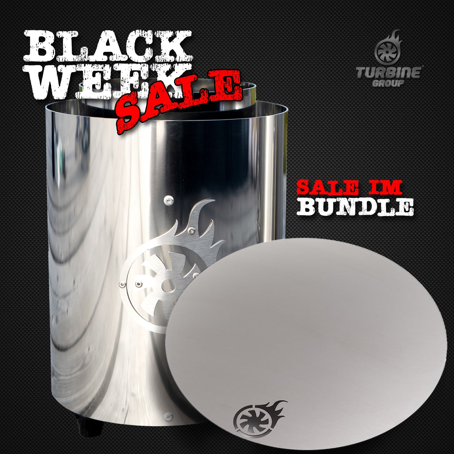 Bundle Turbine NEO poliert + BOARD