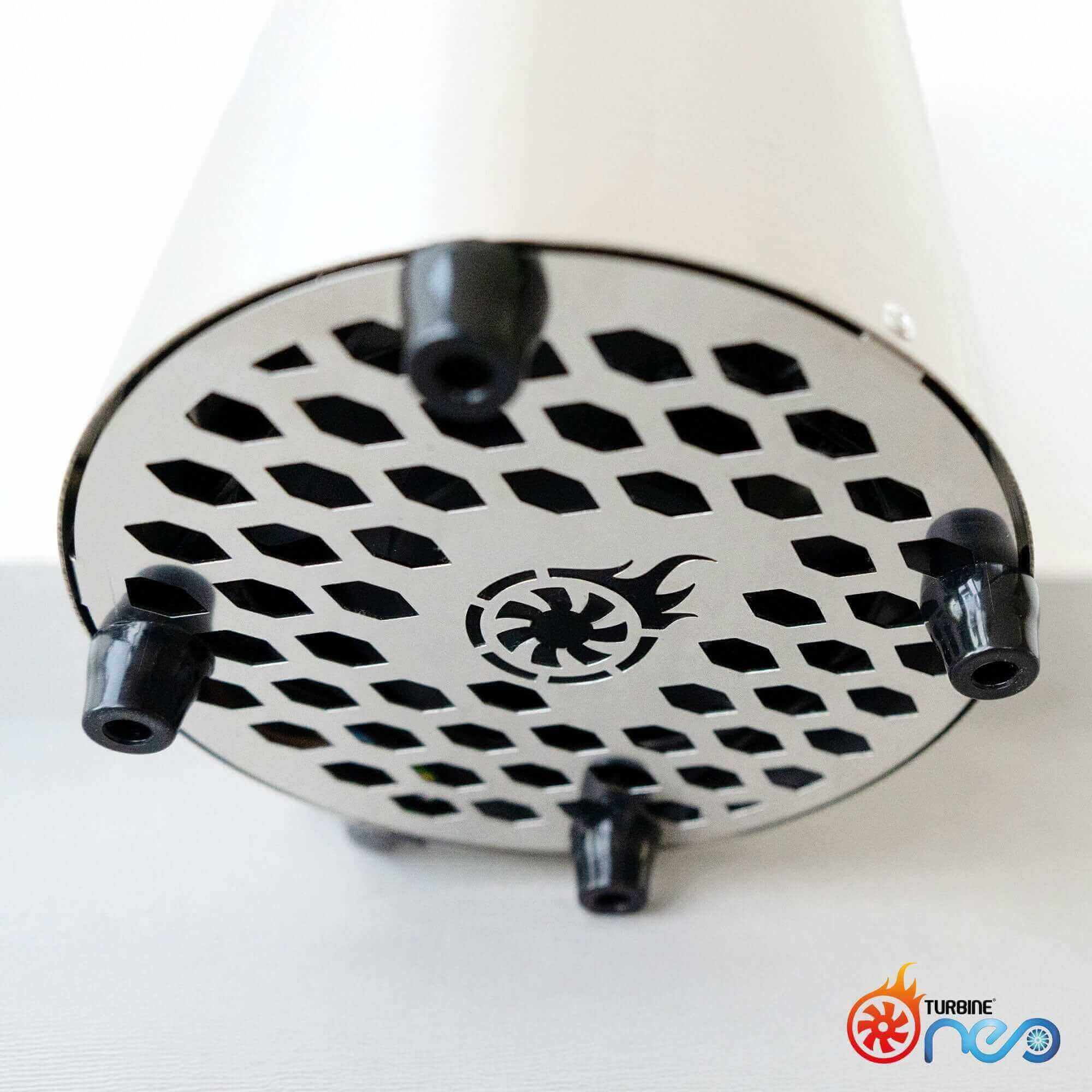 Turbine NEO Bodenblech, Turbine mit Schalter, schnellster Kohleanzünder der Welt, optimierter Airflow, Made in Germany, einzigartige Technologie