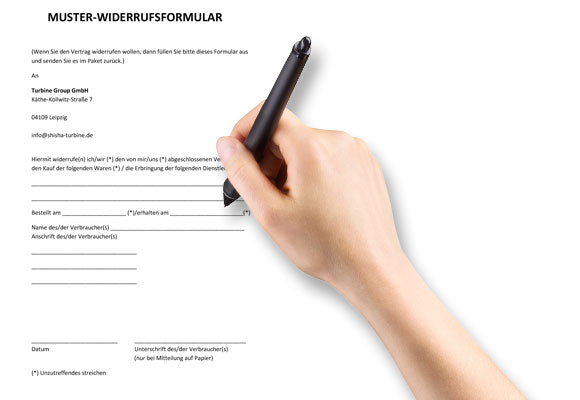 WIDERRUF Formular