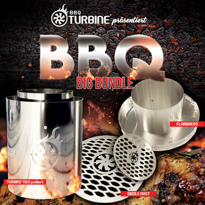 BBQ-Turbine Big-Bundle inklusive Turbine NEO poliert