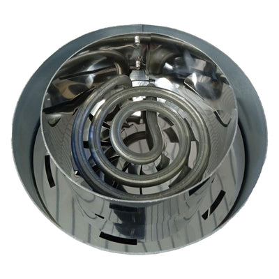 Turbine Neo galvanisch verzinkt | Low Budget Version - Spirale