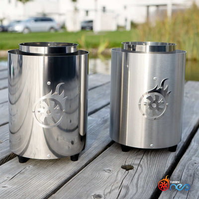 Beide Turbine NEO Modelle, Turbine mit Schalter, schnellster Kohleanzünder der Welt, optimierter Airflow, Made in Germany, einzigartige Technologie, BBQ Zubehör